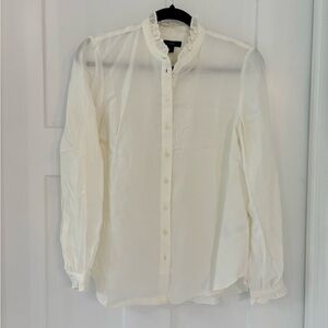 J. Crew button top